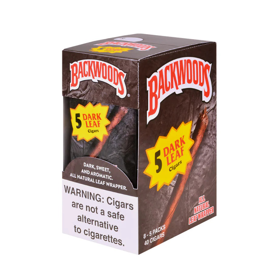 BACKWOODS CIGARS DARK LEAF 8-PIECE