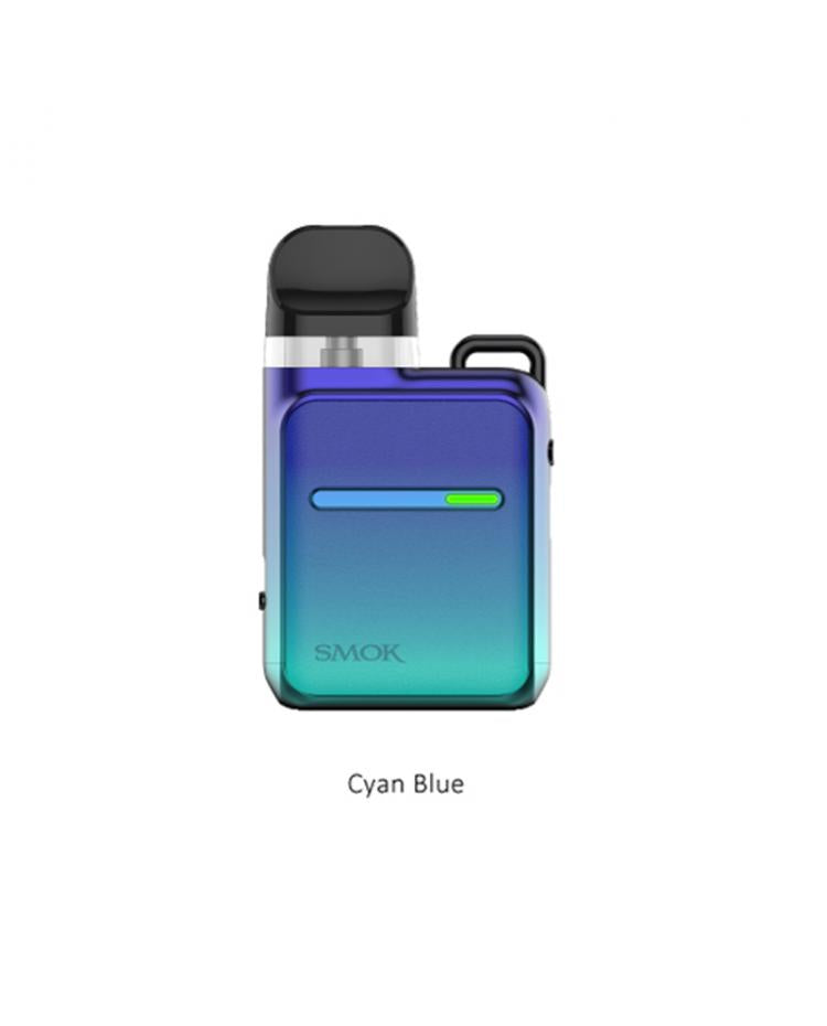 smok novo master box cyan blue