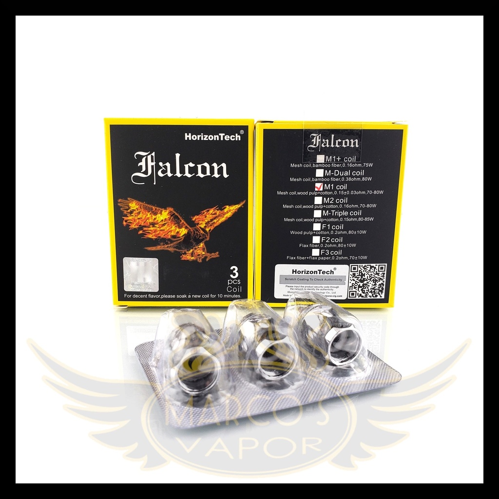 HorizonTech Falcon M1 0.15 ohm coils- 3 pack