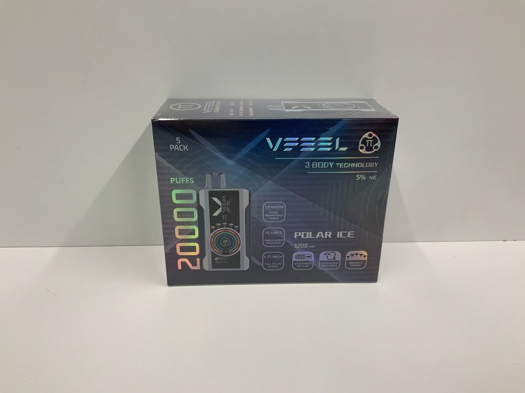 VFEEL DISPOSABLE 20,000 PUFF - POLAR ICE