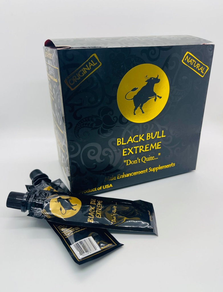 BLACK BULL ENHANCEMENT SUPPLEMENTS 12-Pack