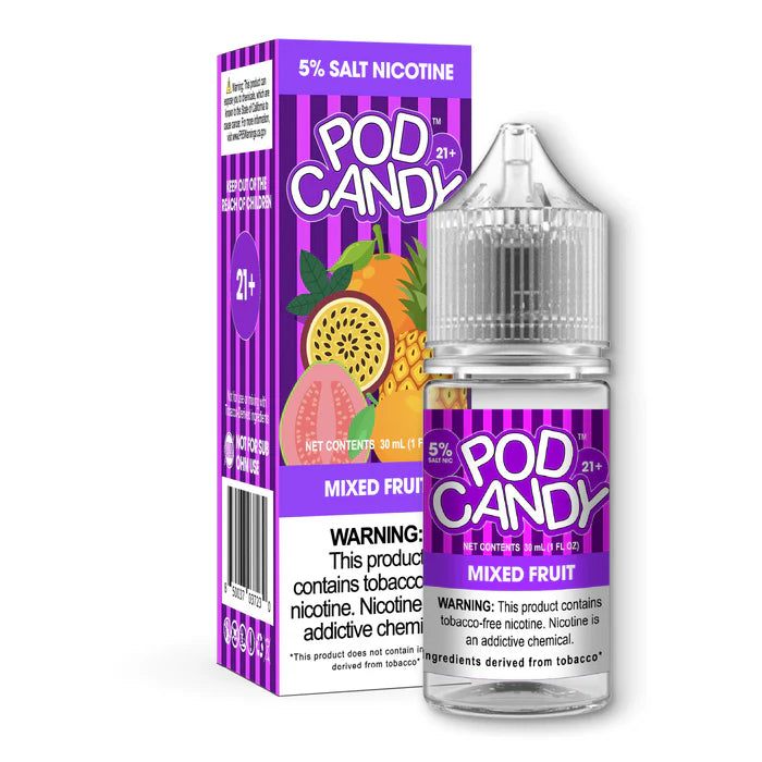 POD CANDY 5% SALT - MIXED FRUIT