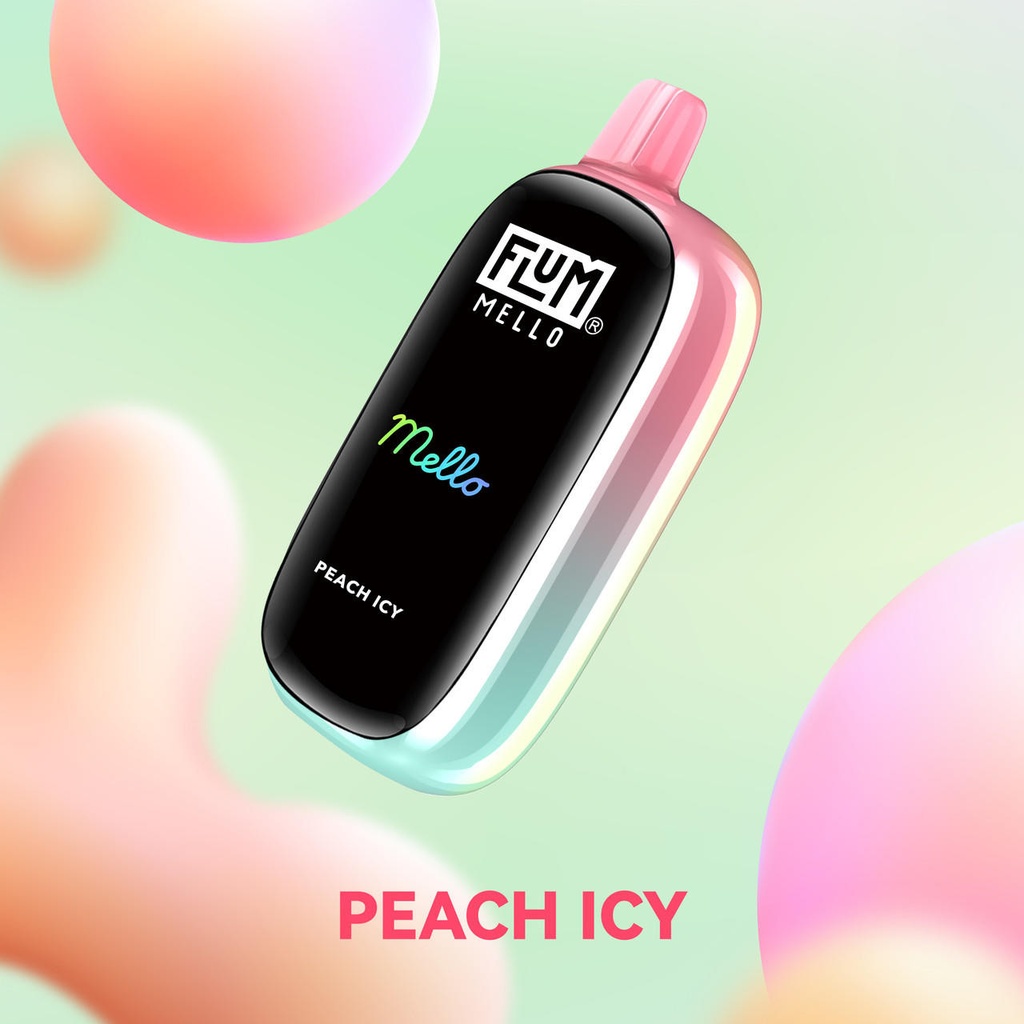 FLUM MELLO 20K PEACHY ICY