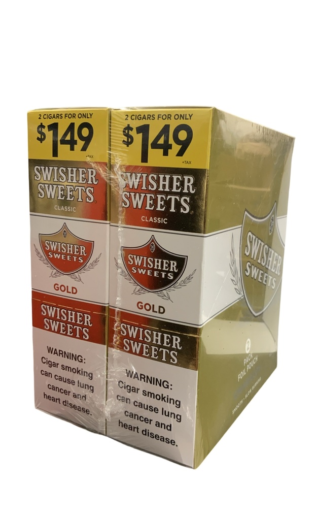 SWISHER SWEET GOLD 2/$1.49