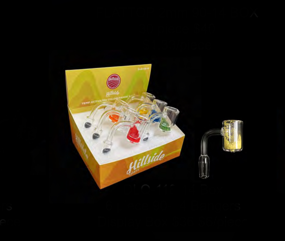 GLASS HILLSIDE 6PK COLOR SAND BANGER 90-14