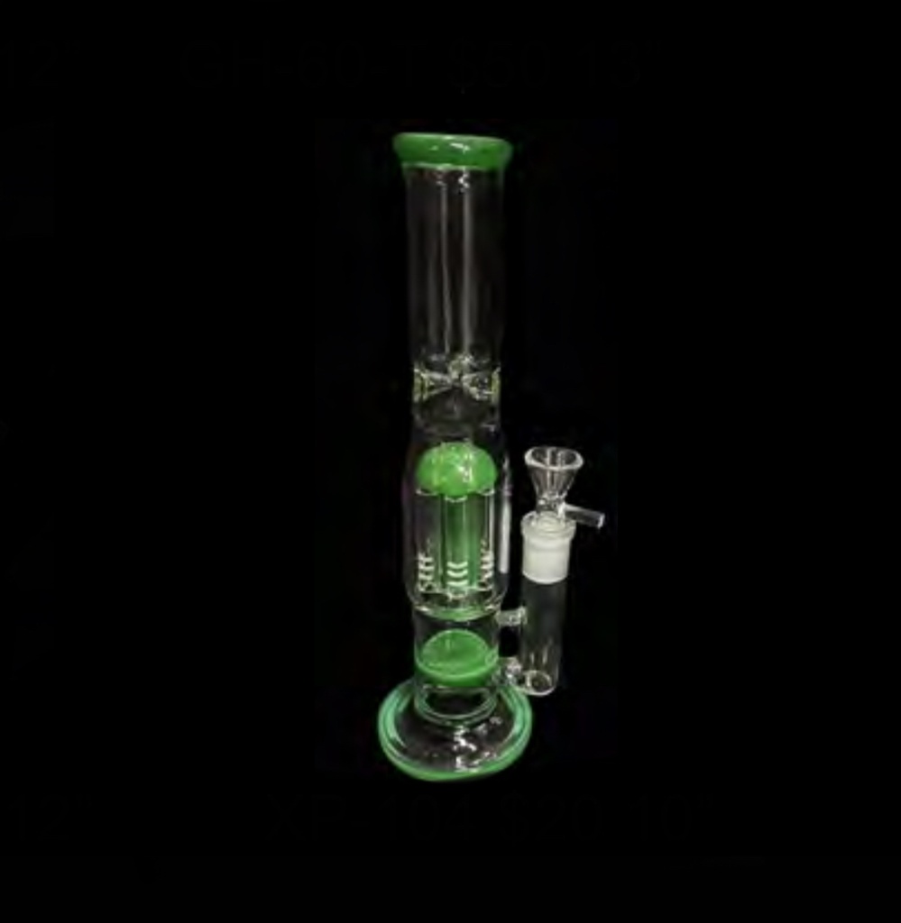 10’’ BONG STRAIGHT W/ TREE PERC