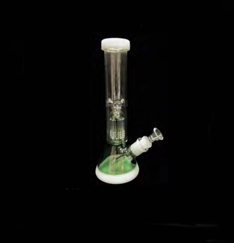 12’’ BONG TWO-TONED TREE PERC BEAKER