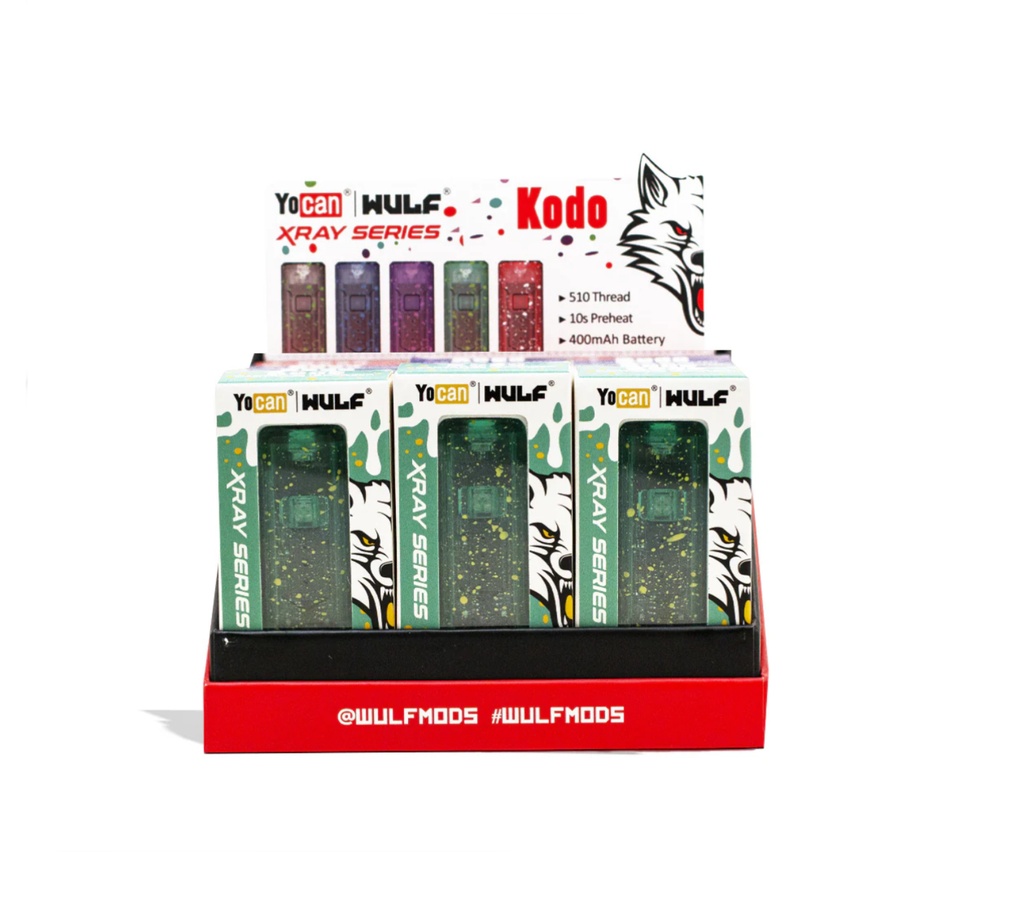 WULF MODS X-RAY SERIES KODO 510 VARIABLE VOLTAGE BATTERY 15PK