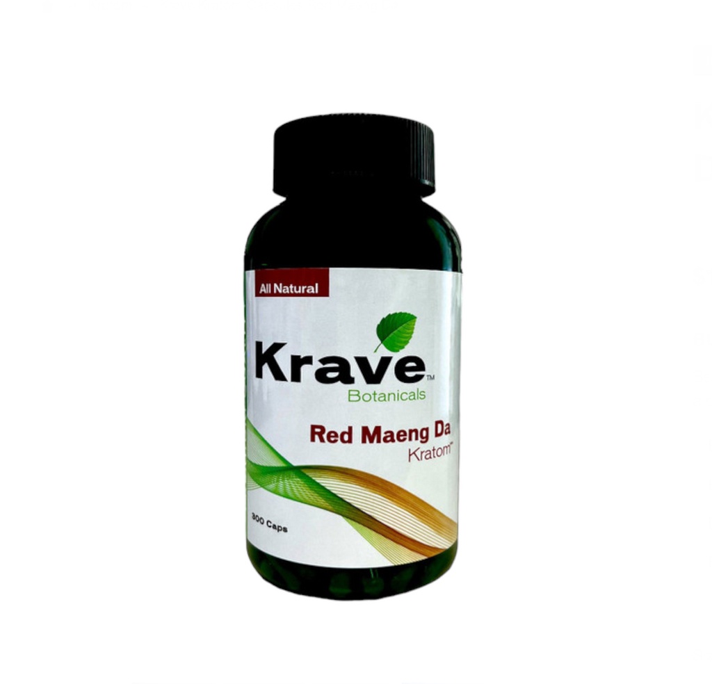 Krave Kratom Capsules Red Maeng Da