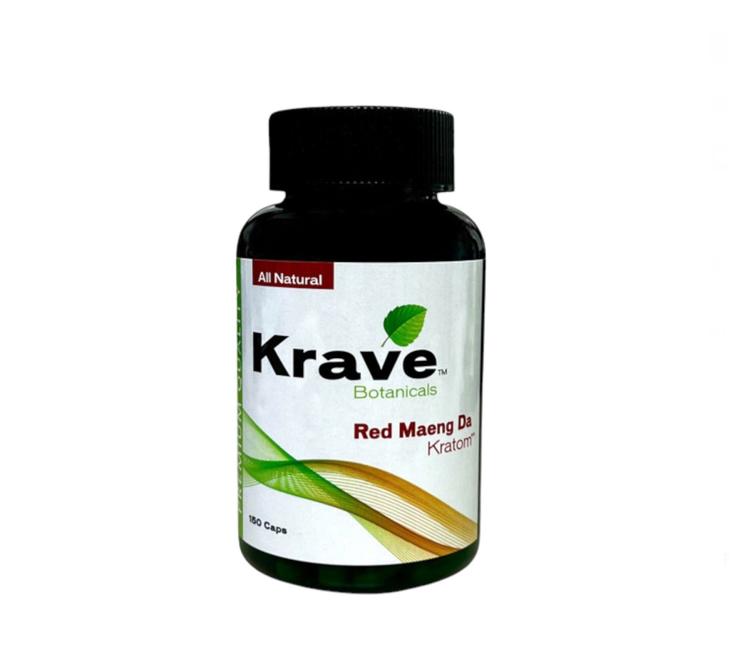 Krave Kratom Capsules Red Maeng Da