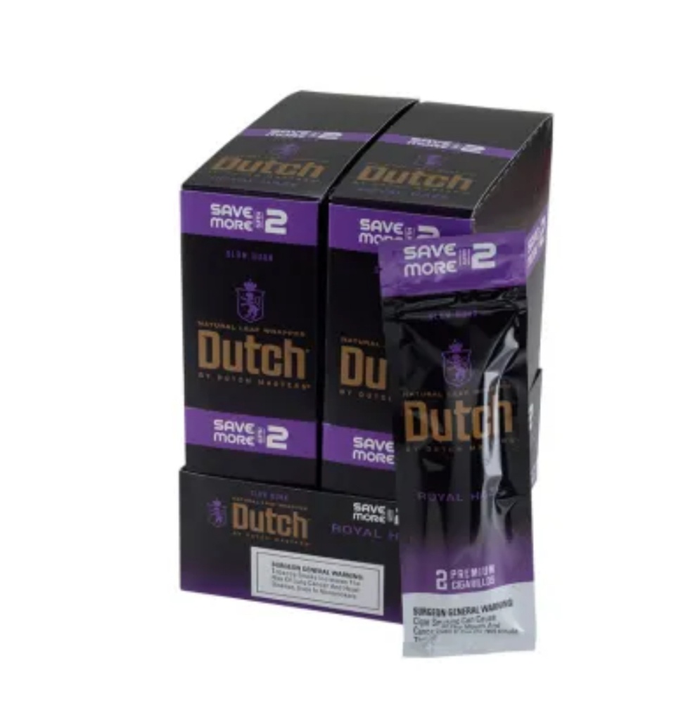 DUTCH MASTERS ROYAL HAZE 30 Packs of 2