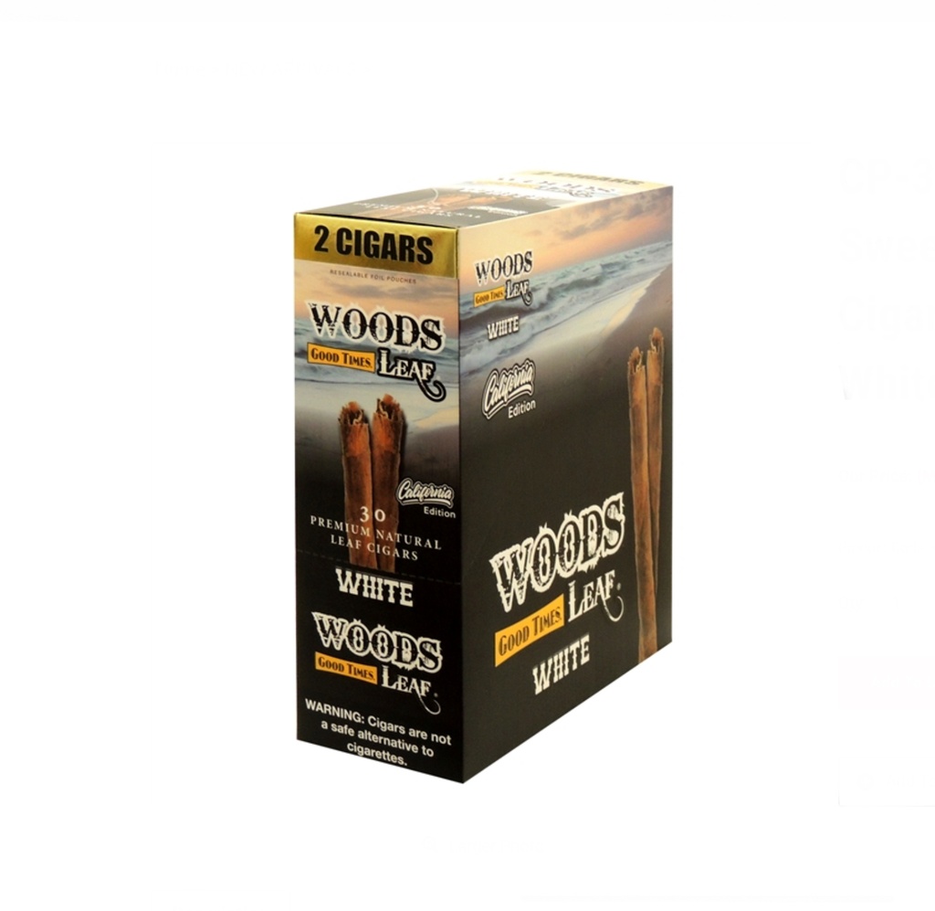 Woods Good Times Leaf | 2 Cigars | 15 Pouches |