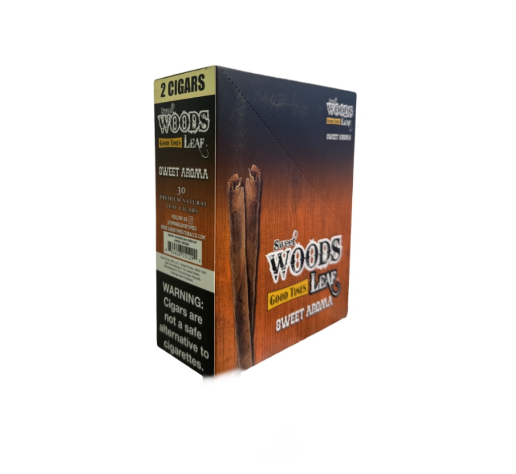Sweet woods good times leaf 2 cigars sweet aroma
