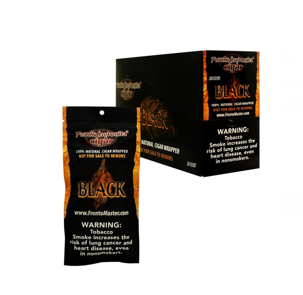 Fronto Leaf Master | 20 Bags | Black