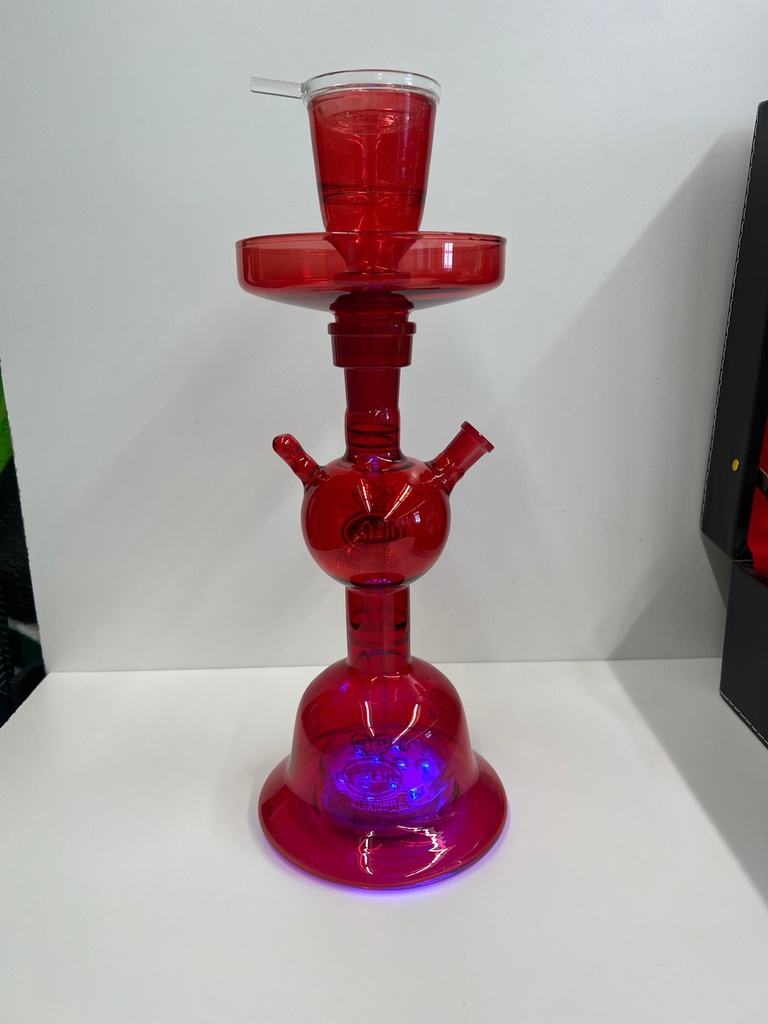 Al-fakher Hookah with LED with Black Case