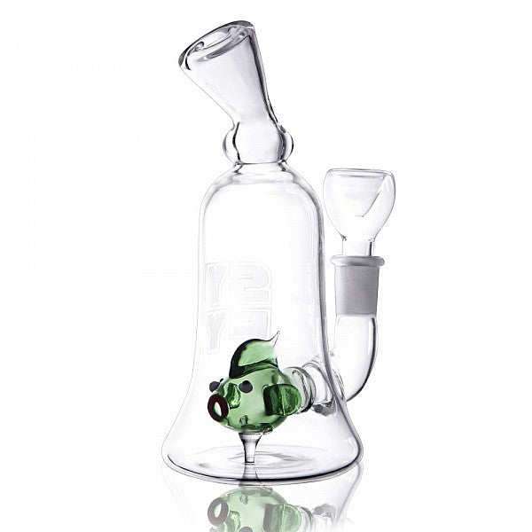 7 Blow Fish Glass Dab Rig SF80 Green