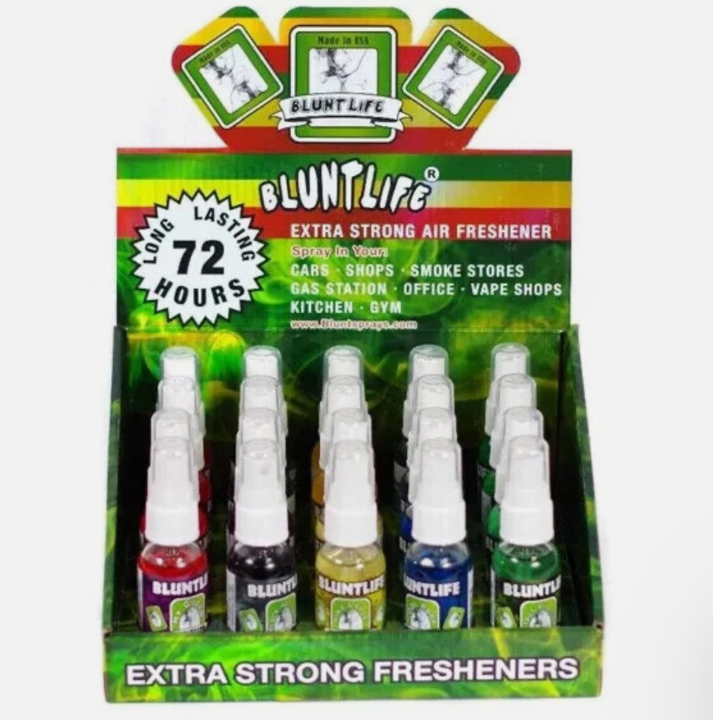 BLUNTLIFE AIR FRESHENER 20-COUNT DISPLAY