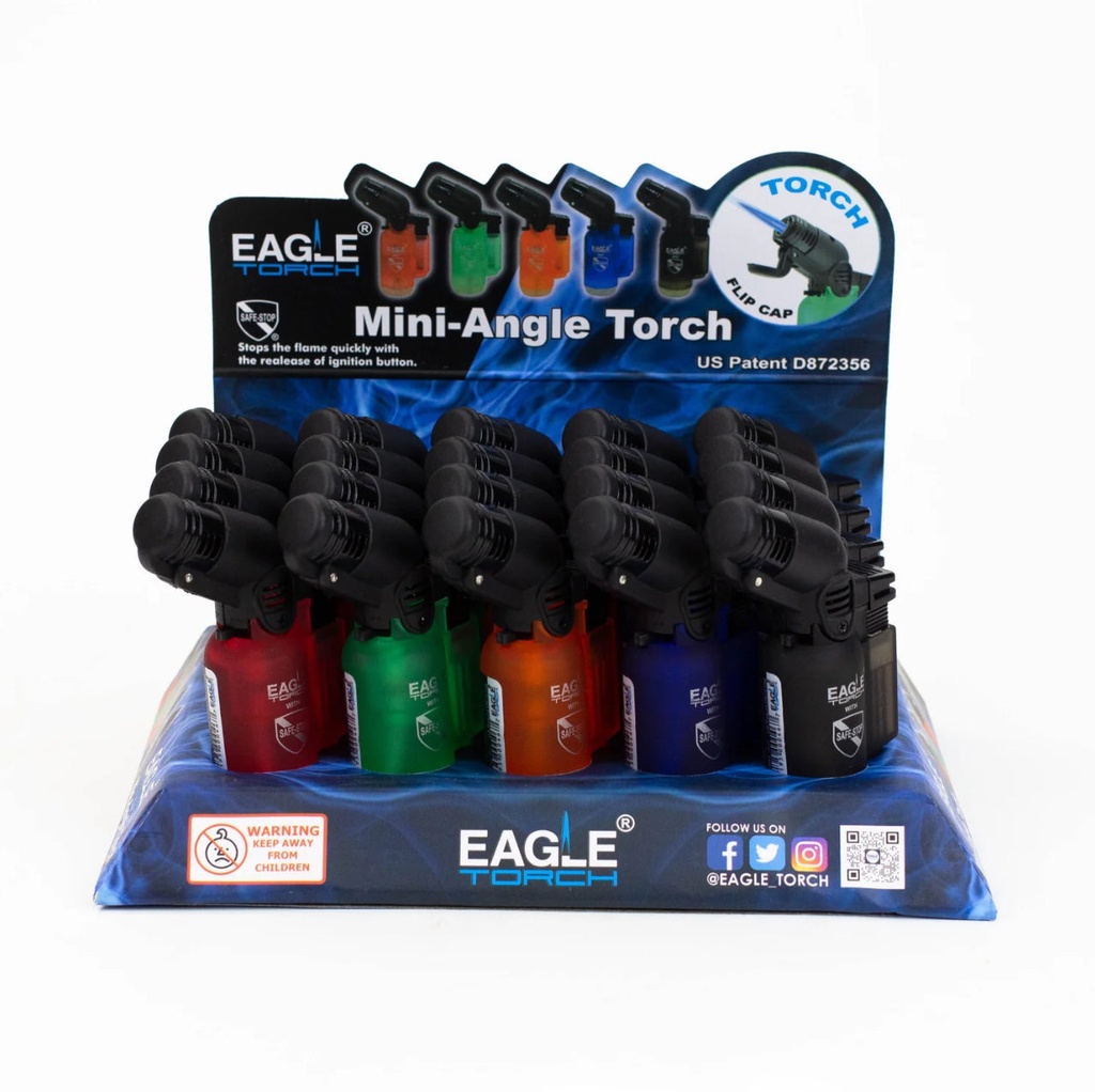 Eagle Torch-Mini-Angle lighter Box of 20