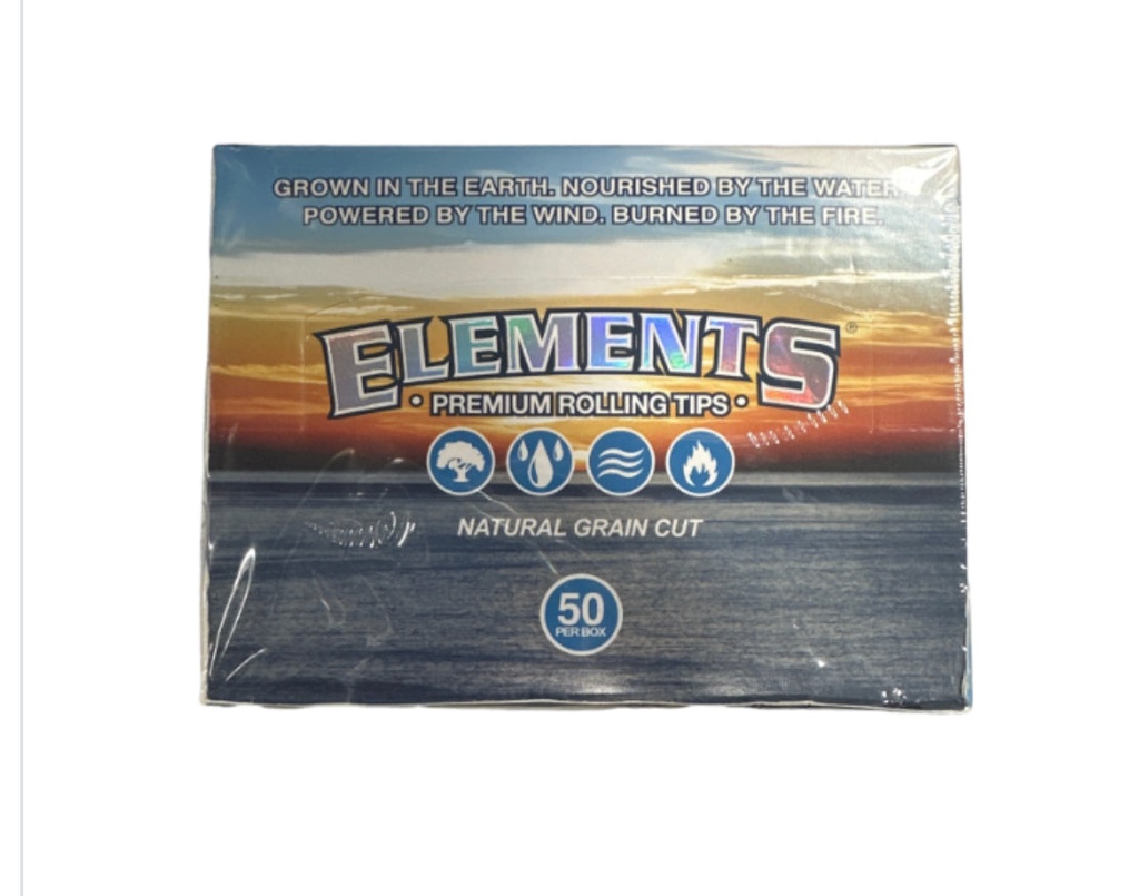 ELEMENTS PREMIUM ROLLING TIPS 50 PER BOX