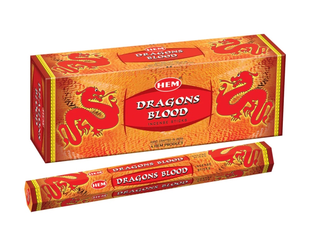 HEM Dragon Blood Incense Sticks (Pack of 120 Sticks)