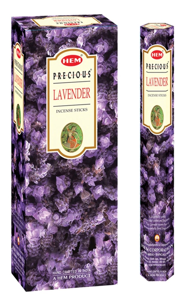 HEM Precious Lavender Incense Sticks (Pack of 120 Sticks