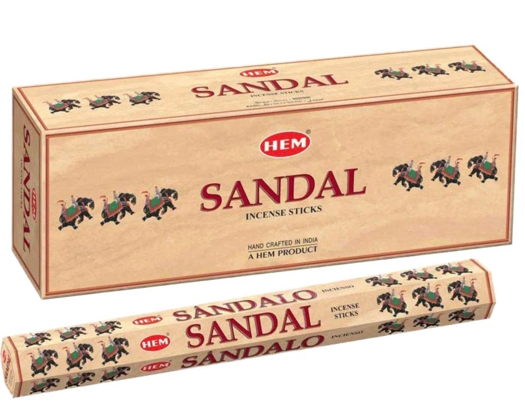 HEM Sandal Incense Sticks (Pack of 120 Sticks)