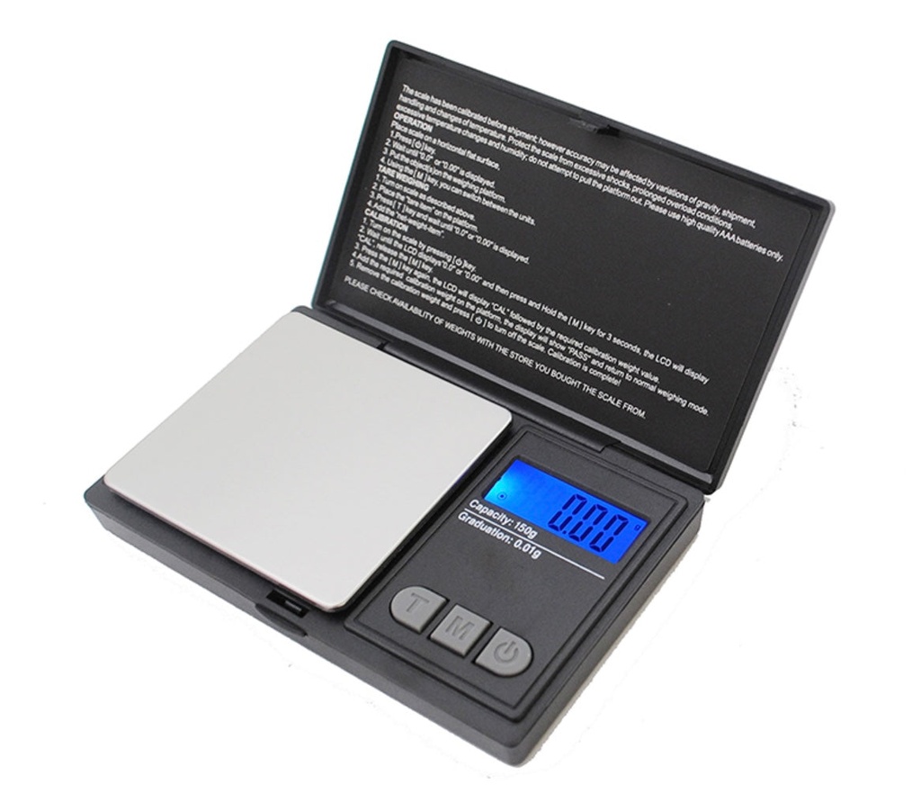 High Weigh VRS-150 Pocket Scale 150x.01g Black/Red