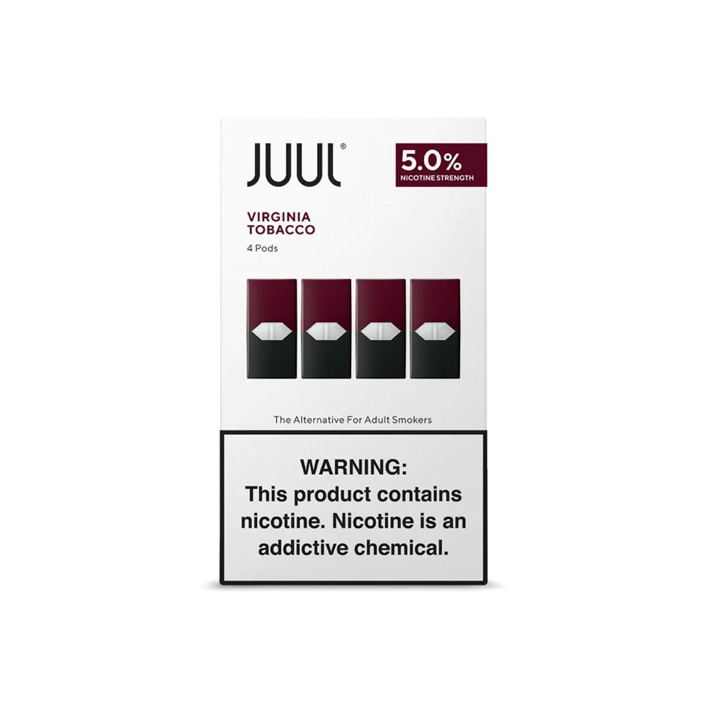 juul VirgToba5% 4 pack m