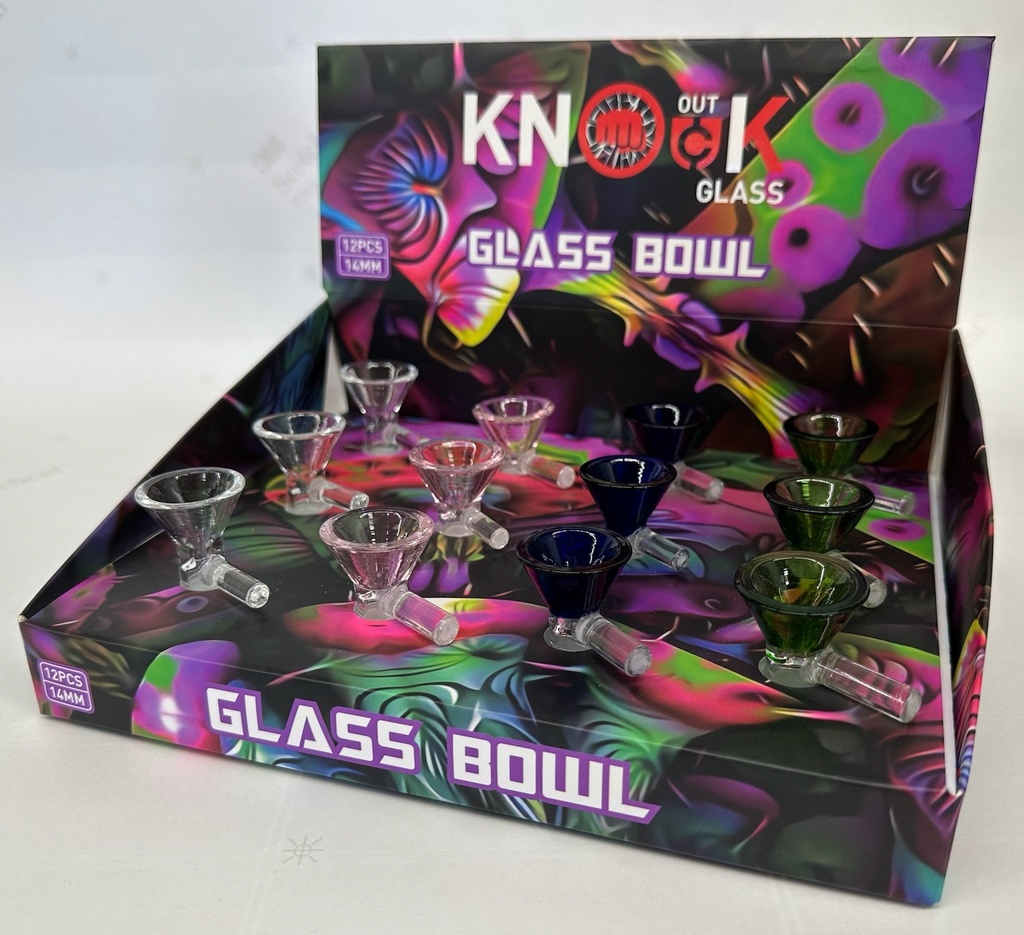 Knock Out Glass Bowl