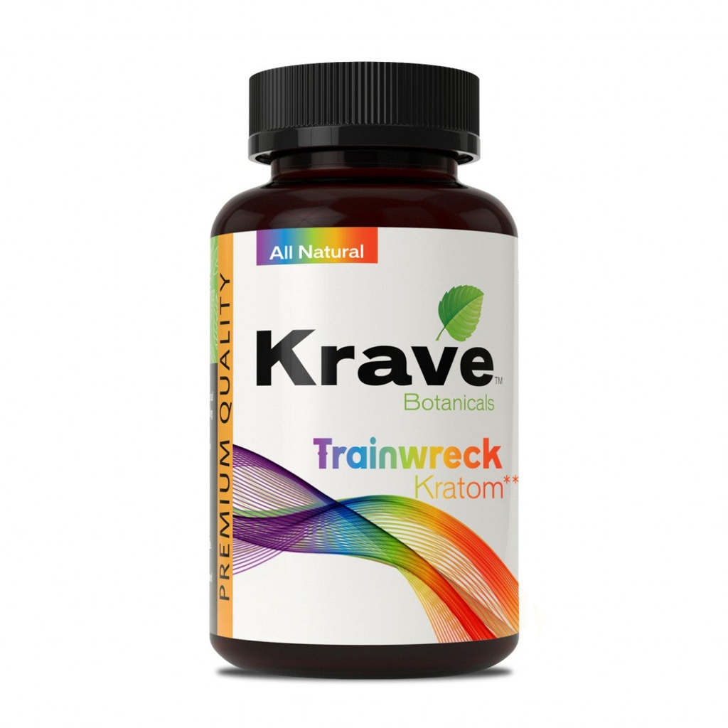 Krave Trainwreck Capsules 75 Caps