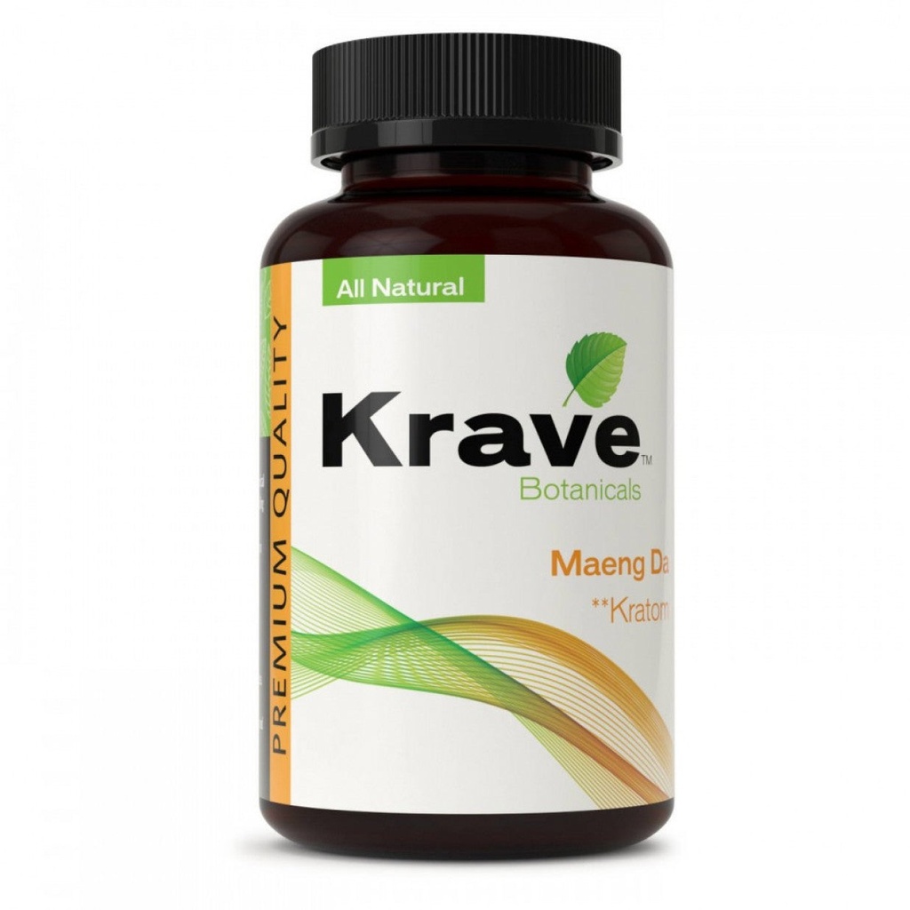 Krave Maeng Da Kratom Capsules. 150 Caps