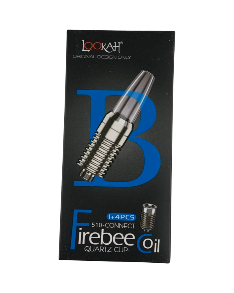 LOOKAH FIREBEE COIL. 510-CONNECT. QUARTZ CUP. I+4PCS