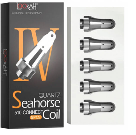 Lookah Seahorse Quartz Coil IV|vape pen coils