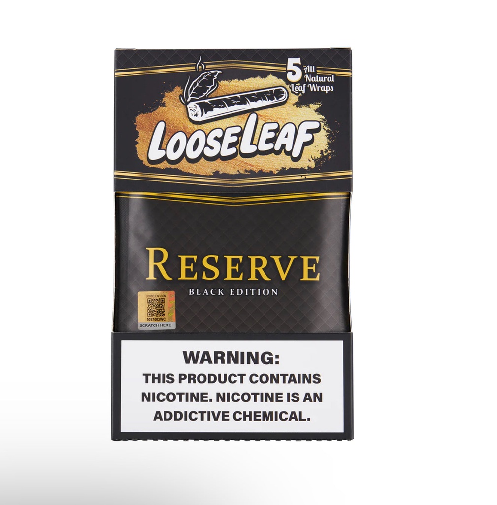 LOOSELEAF RESERVE WRAPS. 8-5 packs (40 count)