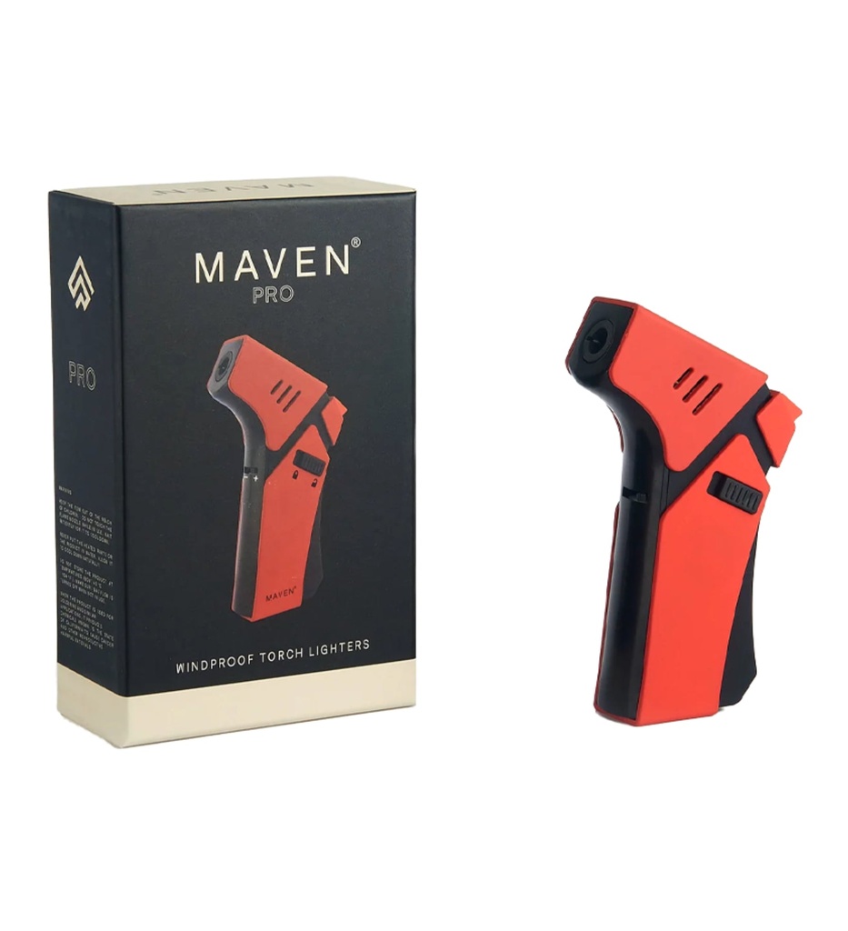 Maven Torch Pro Lighter Red