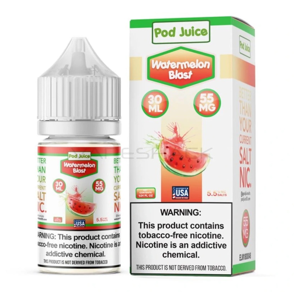 POD JUICE SALT WATERMELON BLAST 30ML 55MG