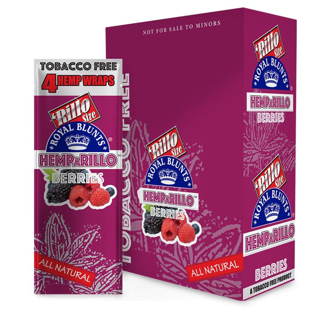 ROYAL BLUNTS HEMPARILLO BERRIES