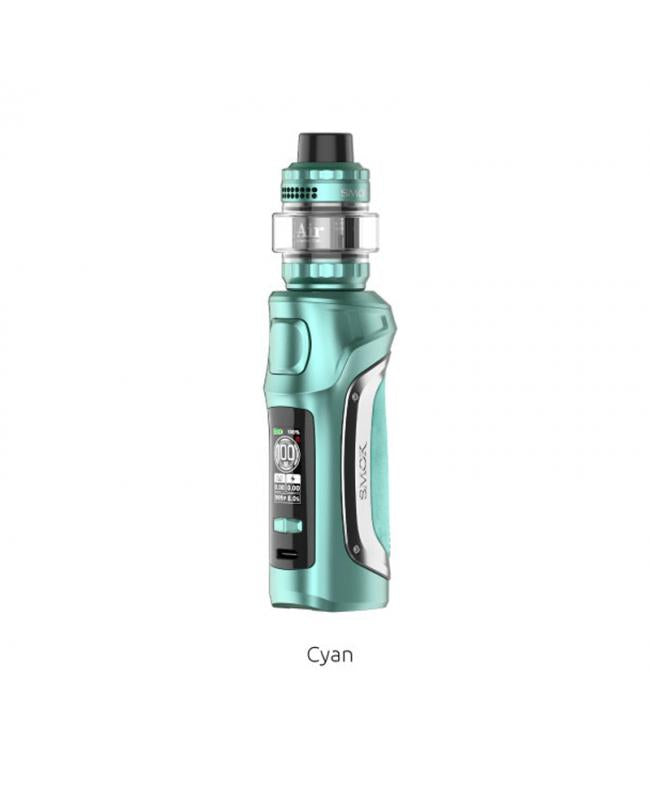 SMOKTECH MAG SOLO KIT. Cyan