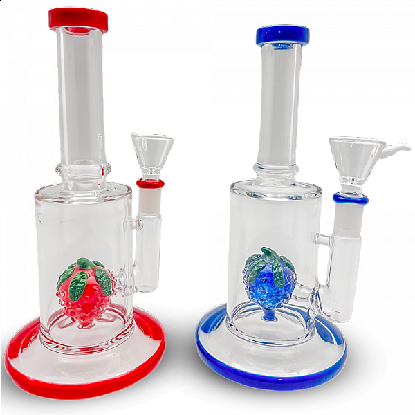 9 Strawberry Glass Percolator Wp08 Mixed