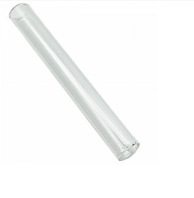 4 THICK GLASS TUBE OB CLEAR