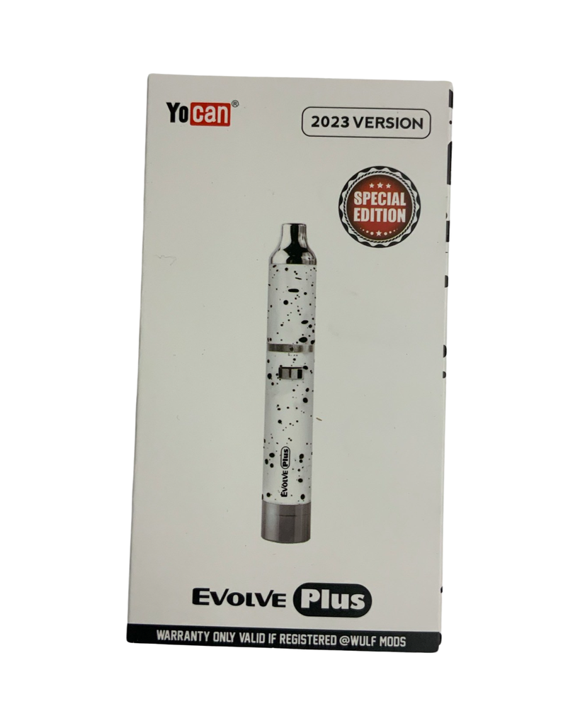 WULF MODS YOCAN EVOLVE PLUS SPECIAL EDITION 2023 VERSION. White-Black Spatter