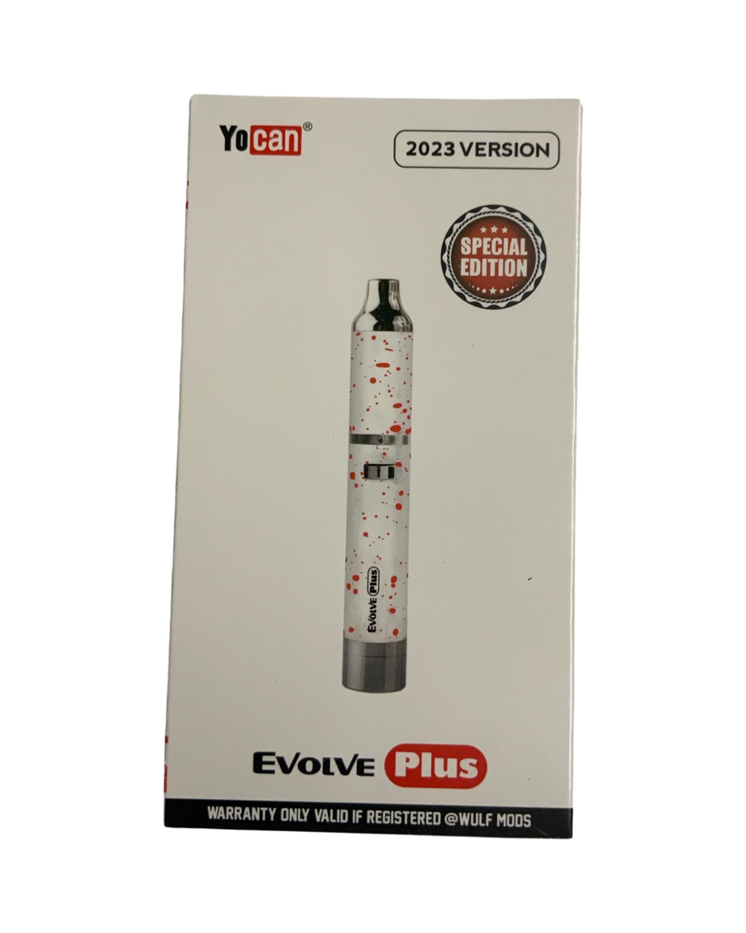 WULF MODS YOCAN EVOLVE PLUS SPECIAL EDITION 2023 VERSION. White-Red Spatter