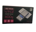 HIGH WEIGHT VNZ 600g 0.1g POCKET SCALE