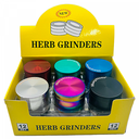 4-Part Stainless Steel 63mm Herb Grinders GR14