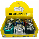 4-Part Stainless Steel 63mm Herb Grinders GR7