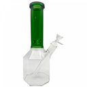 12 Color Tube Hexagon Shape Beaker Base Bong WP127