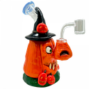 7 Halloween Pumpkin Glass WP133