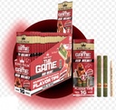 KING PALM THE GAME RED VELVET LEAF TUBES MINI ROLLS PACK 1G EACH 2 TUBES PER PACK 20 PIECE BOX