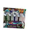 KNOCKOUT GLASS DAB TOOLS FULL MELT STYLE 6 10PCS