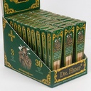 Premium Artisanal Dr. Hemp King Size - 3 Cones Pre-Rolled Three Pack Natural